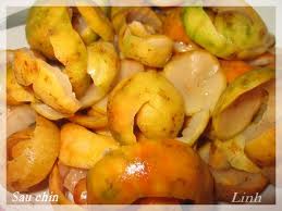 ផ្លែ Sau និងមុខម្ហូបផ្លែ sau ត្រាំ